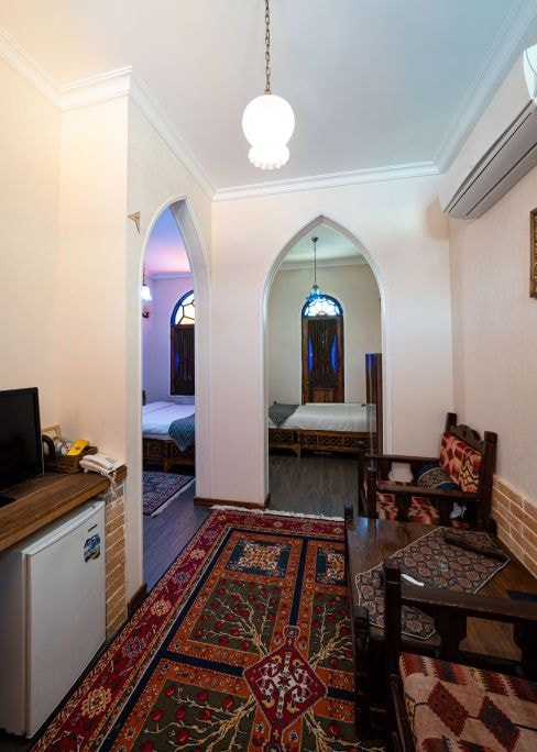 اتاق سه تخته کاروانسرا